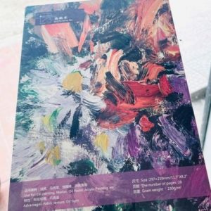 Sổ BAOHONG vẽ sơn dầu,makker,sáp dầu,acrylic